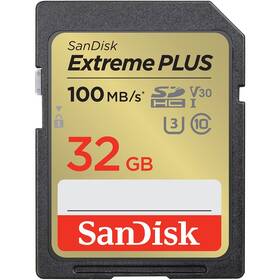 Paměťová karta SanDisk SDHC Extreme Plus 32GB UHS-I U3 (100R/60W) (SDSDXWT-032G-GNCIN)
