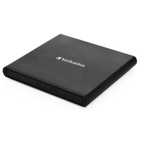 Externí DVD vypalovačka Verbatim CD/DVD Slimline USB 2.0 (53504) černá