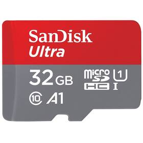 Paměťová karta SanDisk Micro SDHC Ultra Android 32GB UHS-I U1 (120R/20W) + adapter (SDSQUA4-032G-GN6MA)