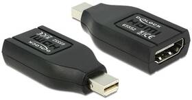 Redukce DeLock HDMI / Mini DisplayPort (65552) černá