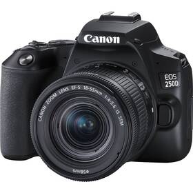 Digitální fotoaparát Canon EOS 250D + 18-55 IS STM (3454C002) černý