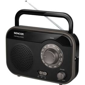 Radiopřijímač Sencor SRD 210 B černá barva
