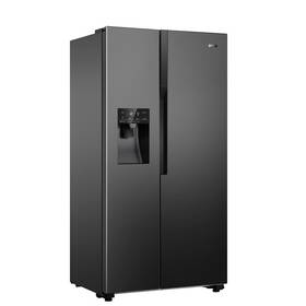 Americká lednice Gorenje NRS9182VB InverterCompressor černá