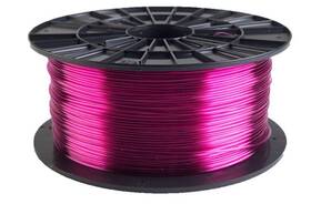 Tisková struna Filament PM 1,75 PETG, 1 kg (F175PETG_TVI) fialová/průhledná