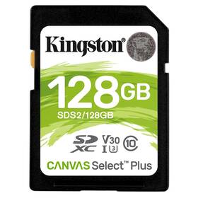Paměťová karta Kingston Canvas Select Plus SDXC 128GB UHS-I U3 (100R/85W) (SDS2/128GB)