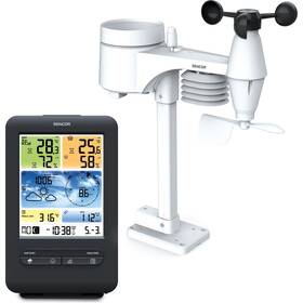 Meteorologická stanice Sencor SWS 9898 WiFi černá barva
