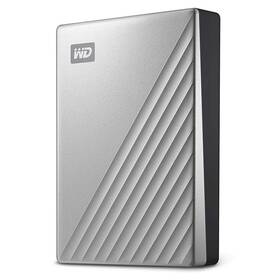 Externí pevný disk 2,5" Western Digital My Passport Ultra 4TB (WDBFTM0040BSL-WESN) stříbrný