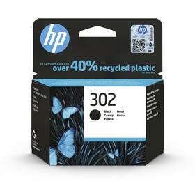 Inkoustová náplň HP 302, 170 stran černá barva

