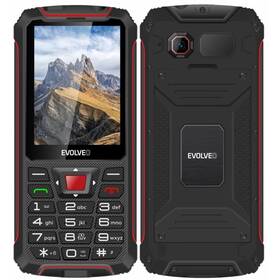 Mobilní telefon Evolveo StrongPhone W4 (SGM SGP-W4-BR) černý/červený