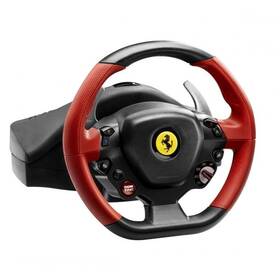 Volant Thrustmaster Ferrari 458 Spider pro Xbox One, One X, One S, Series  + pedály (4460105) černý - zánovní - 12 měsíců záruka