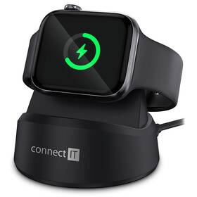 Nabíječka Connect IT WatchCharger kompatibilní s Apple (CWC-8010-BK) černá