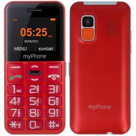 Mobilní telefon myPhone HALO EASY (TELMY10EASYRE) červený