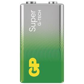 Baterie alkalická GP Super 9V (6LR61), 1 ks (B01501)