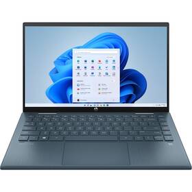 Notebook HP Pavilion x360 14-dy0600nc + Microsoft 365 pro jednotlivce (4R5H8EA#BCM) modrý