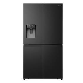 Americká lednice Hisense RQ760N4SBFE černá barva
