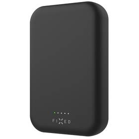 Powerbanka FIXED MagZen (2nd gen.) s bezdrátovým nabíjením a podporou MagSafe, 10 000 mAh černá barva
