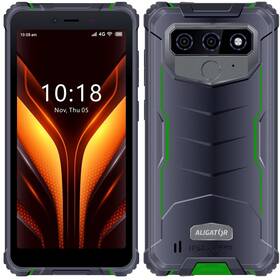 Mobilní telefon Aligator RX850 eXtremo 4 GB / 64 GB (ARX850BGN) černý/zelený