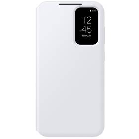 Pouzdro na mobil flipové Samsung Smart View na Samsung Galaxy S23 FE bílá barva
