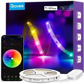 LED pásek Govee WiFi RGBIC PRO Smart, 10m 
