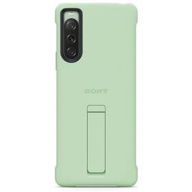 Kryt na mobil Sony Xperia 10 V 5G Stand Cover (XQZCBDCG.ROW) zelený