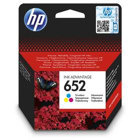 Inkoustová náplň HP 652, 200 stran - CMY 
