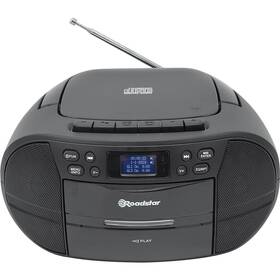 Radiomagnetofon s DAB+/CD Roadstar RCR-779 D+ černý - rozbaleno - 24 měsíců záruka