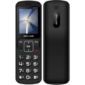 Mobilní telefon MaxCom Comfort MM32D (MM32D) černý - zánovní - 12 měsíců záruka