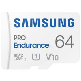 Paměťová karta Samsung Micro SDXC Pro Endurance 64GB UHS-I U1 (100R/30W) + SD adaptér (MB-MJ64KA/EU) - zánovní - 12 měsíců záruka