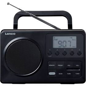 Radiopřijímač Lenco MPR-035 černá barva
