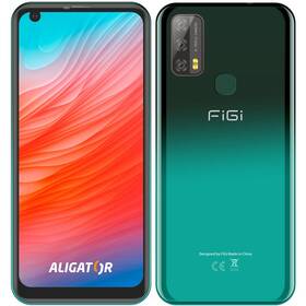 Mobilní telefon Aligator FiGi Note 3 (AFN3GN) zelený