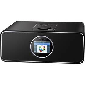 Internetový radiopřijímač s DAB+ Sencor SIR 6000WDB černá barva
