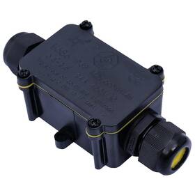 Spojka Solight voděodolná IP68, 5-9/9-12mm, max 2,5mm2 (WW003) černý