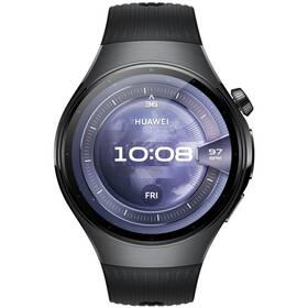 Chytré hodinky Huawei Watch 5 46 mm LTE - Black + Fluoroelastomer Strap 
