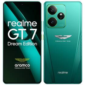 Mobilní telefon realme GT 7 5G 16 GB / 512 GB Dream Edition zelená barva
