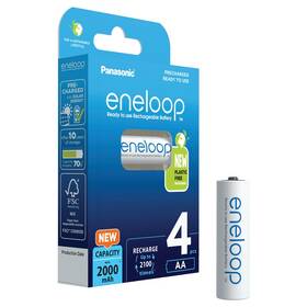 Baterie nabíjecí Panasonic Eneloop AA, HR06, 2000mAh, Ni-MH, blistr 4ks (BK-3MCDE/4BE)