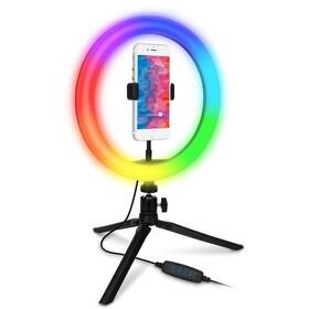 Světlo Connect IT Selfie10RGB kruhové 10" RGB LED (CLI-2020-SM)