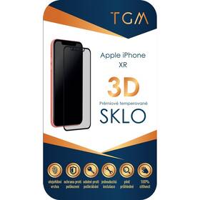 Tvrzené sklo TGM 3D na Apple iPhone XR/11 (TGM3DAPIPXRBK) černé - rozbaleno - 24 měsíců záruka