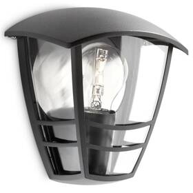 Nástěnné svítidlo Philips Creek Base, 1xE27 (8718291443520) černé