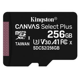 Paměťová karta Kingston Canvas Select Plus MicroSDXC 256GB UHS-I U1 (100R/85W) (SDCS2/256GBSP)