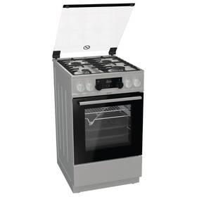 Kombinovaný sporák Gorenje KS5350XF ExtraSteam nerez