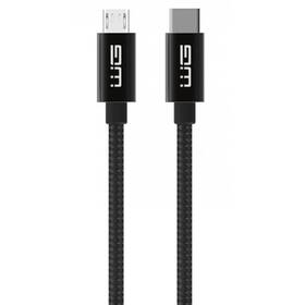 Kabel WG USB-C/Micro USB, 1m (9844) černý