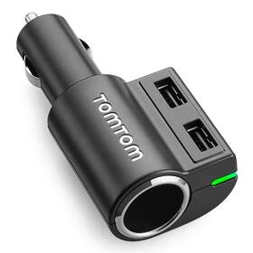 Nabíječka Tomtom vysokorychlostní univerzální USB multinabíječka (až 3 zařízení) do auta (9UUC.001.24)