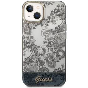 Kryt na mobil Guess Toile De Jouy na Apple iPhone 14 Plus (GUHCP14MHGPLHG) šedý