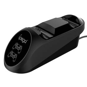 Dokovací stanice iPega 9180 Double Charger pro gamepady PS4 černá