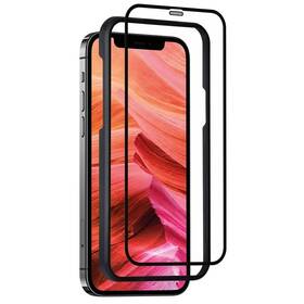 Tvrzené sklo FIXED 3D Full-Cover s aplikátorem na Apple iPhone 12 Pro Max (FIXG3DA-560-BK) černé
