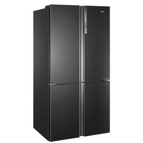 Americká lednice Haier HTF-610DSN7 černá/nerez
