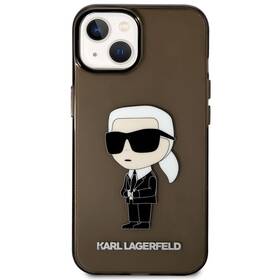 Kryt na mobil Karl Lagerfeld IML Ikonik NFT na Apple iPhone 14 (KLHCP14SHNIKTCK) černý