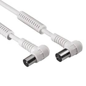 Koaxiální kabel Hama 3m (43559) bílý