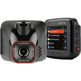 Autokamera Mio MiVue C570 + kamera MiVue A30 + nabíječka MiVue SmartBox III