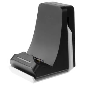Dokovací stanice FIXED pro PlayStation 5 s chlazením a nabíjením pro dva ovladače DualSense (FIXPS5-MCS-BW) černá/bílá